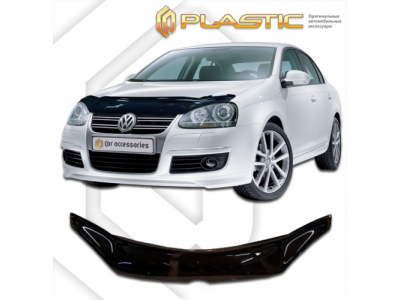 Дефлектор капота (Classic черный) Volkswagen Jetta 2006