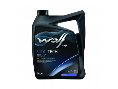 Моторное масло WOLF VITALTECH 5W40 4L от WOLF Моторное масло WOLF VITALTECH 5W40 4L