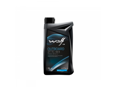 Моторное масло WOLF OUTBOARD 2T TC-W3 1L